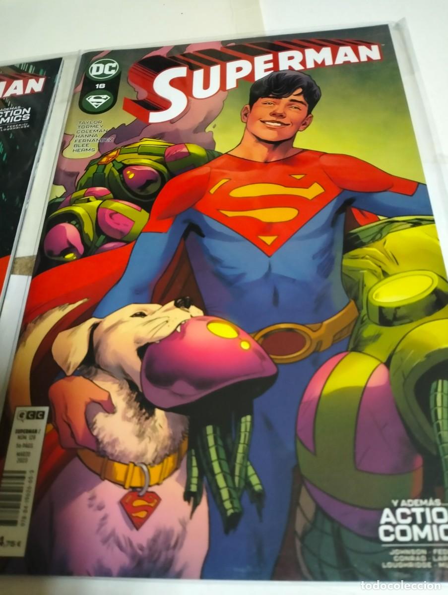 Tebeos: SUPERMAN #. 18 y 19 . ( lote 2 n&uacute;meros ) ECC - Foto 2
