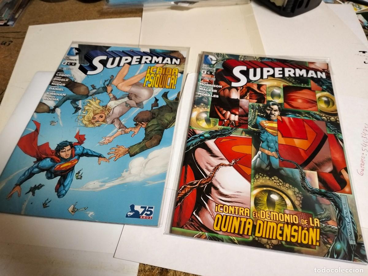Tebeos: SUPERMAN #. 17. 18 . ( lote 2 n&uacute;meros ) ECC - Foto 1