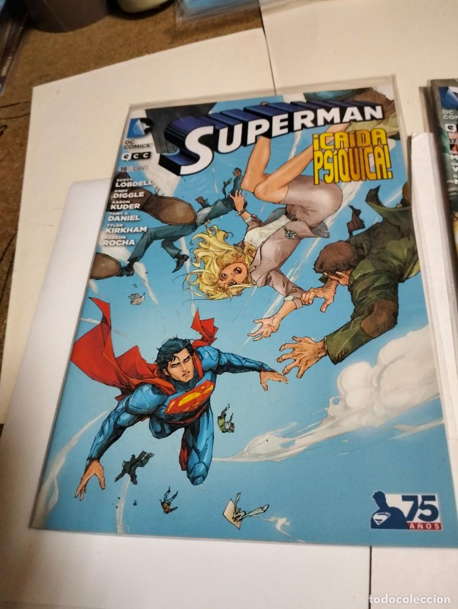 Tebeos: SUPERMAN #. 17. 18 . ( lote 2 n&uacute;meros ) ECC - Foto 2