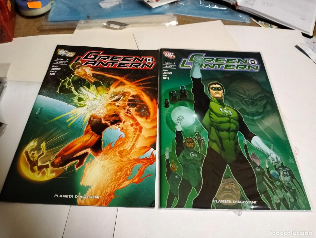 Tebeos: GREEN LANTERN # 1 y 7 ( lote 2 n&uacute;meros) PLANETA - Foto 1