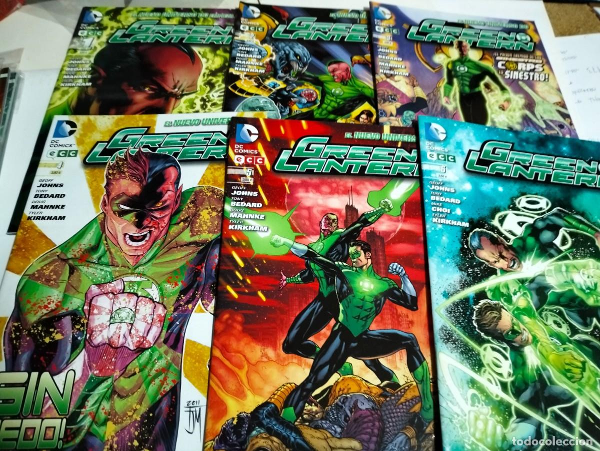 Tebeos: GREEN LANTERN # 1, 2, 3, 4, 5 ,6, ( Lote 6 n&uacute;meros) ECC - Foto 1