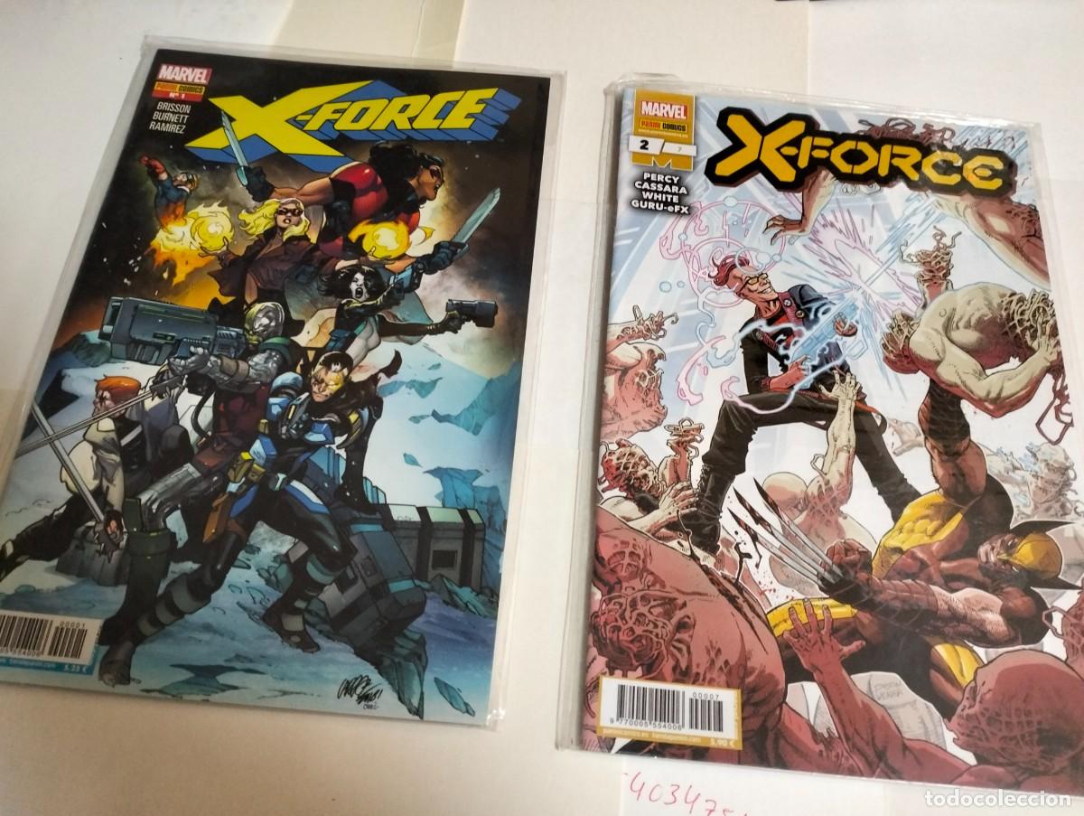 Tebeos: X FORCE # 1, # 2 /7 ( LOTE 2 N&Uacute;MEROS) PANINI - Foto 1