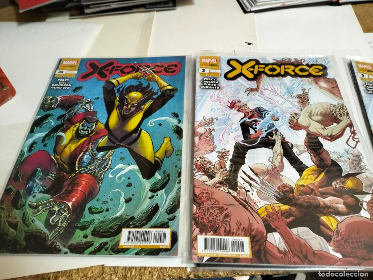 Tebeos: X FORCE # 2/7 + 35/41 ( LOTE 2 N&Uacute;MEROS) PANINI - Foto 1