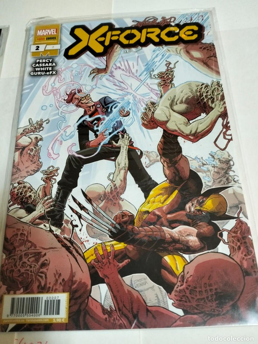 Tebeos: X FORCE # 2/7 + 35/41 ( LOTE 2 N&Uacute;MEROS) PANINI - Foto 3