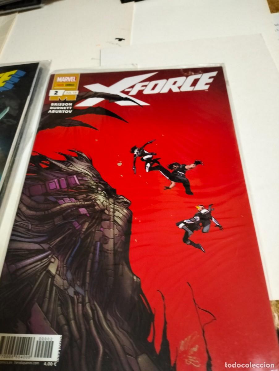 Tebeos: X FORCE # 1 y 2 ( LOTE 2 N&Uacute;MEROS) PANINI - Foto 2