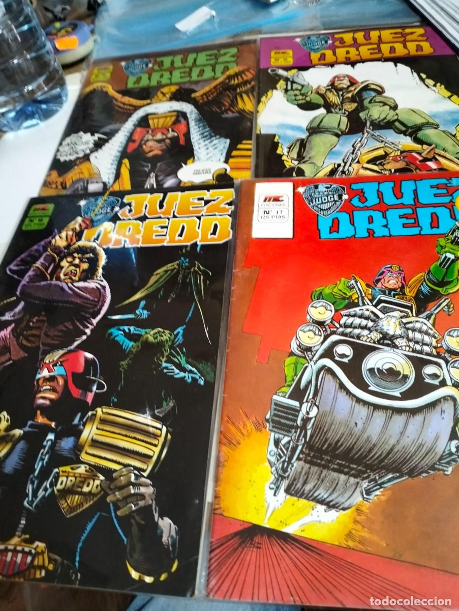 Tebeos: JUDGE DREDD # 14, 15, 16. 17. ( LOTE 4 N&Uacute;MEROS) MC EDICIONES - Foto 1