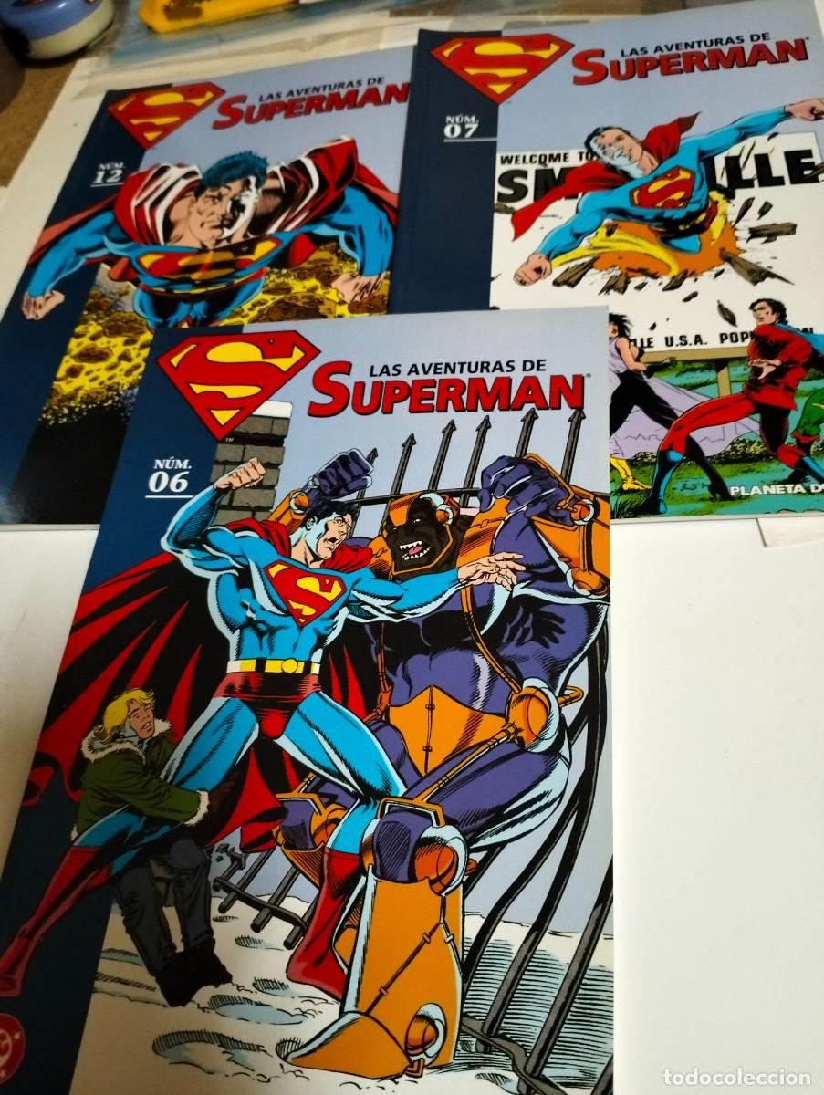 Tebeos: SUPERMAN : COLECCIONABLE # 6, 7. 12 ( LOTE 3 N&Uacute;MEROS) PANINI - Foto 1