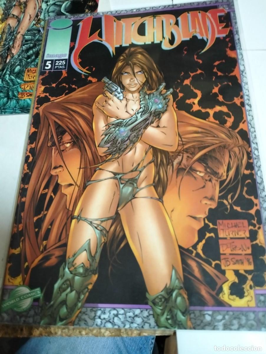 Tebeos: WITCHBLADE #. 4, 5, 25 ( LOTE 4 N&Uacute;MEROS) PLANETA - Foto 2