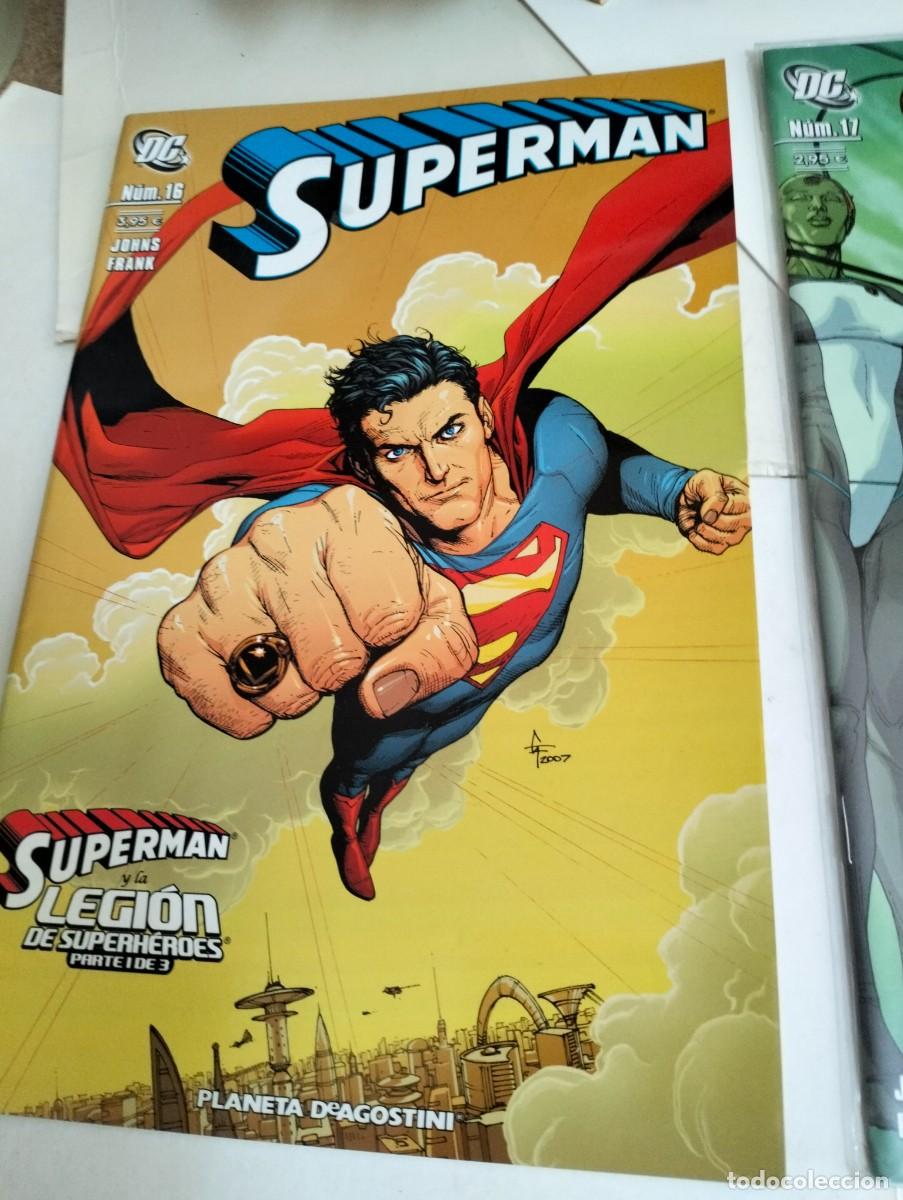 Tebeos: SUPERMAN # 16, 17 ( LOTE 2 N&Uacute;MEROS) PLANETA - Foto 2