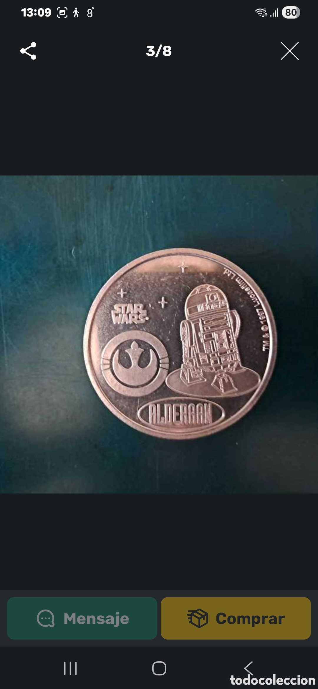 Tebeos: LOTE STAR WARS INCLUIDA MONEDA - Foto 3