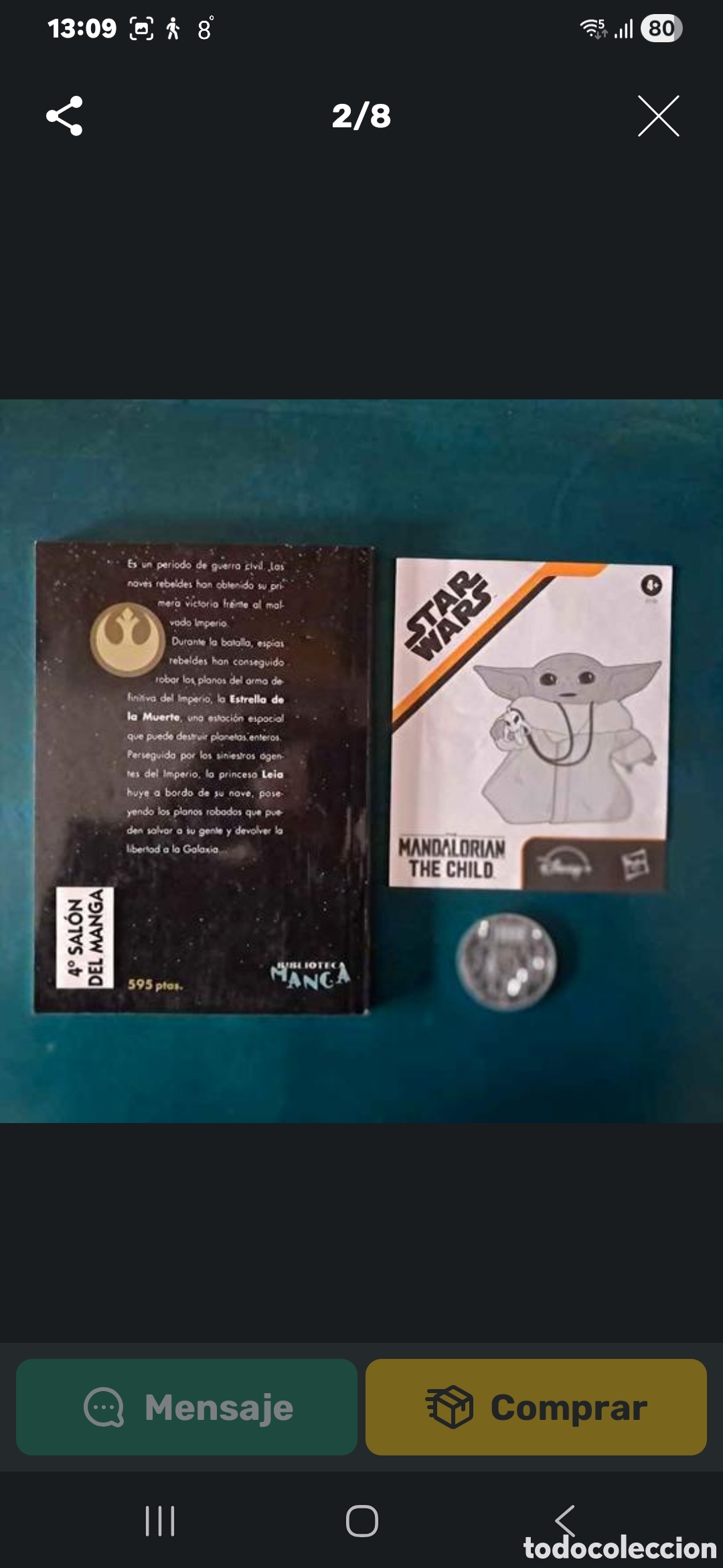 Tebeos: LOTE STAR WARS INCLUIDA MONEDA - Foto 6