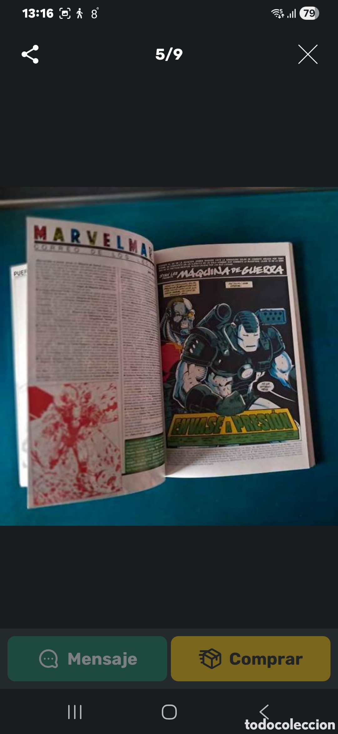 Tebeos: C&Oacute;MICS M&Aacute;QUINA DE GUERRA - Foto 7