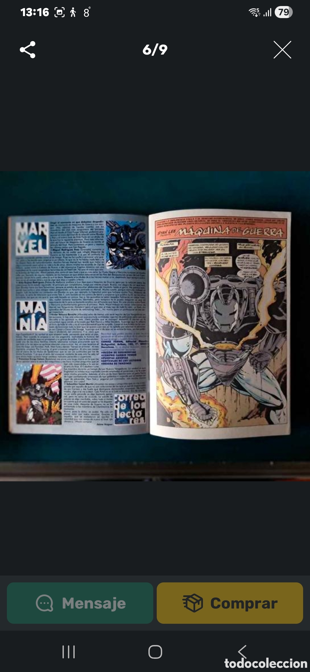 Tebeos: C&Oacute;MICS M&Aacute;QUINA DE GUERRA - Foto 8