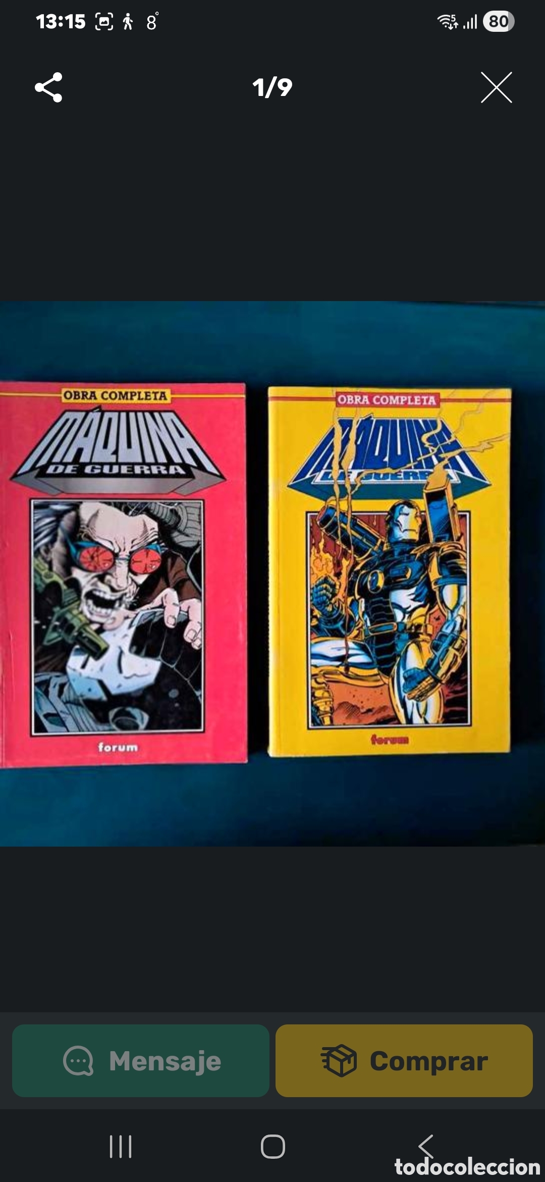 Tebeos: C&Oacute;MICS M&Aacute;QUINA DE GUERRA - Foto 1
