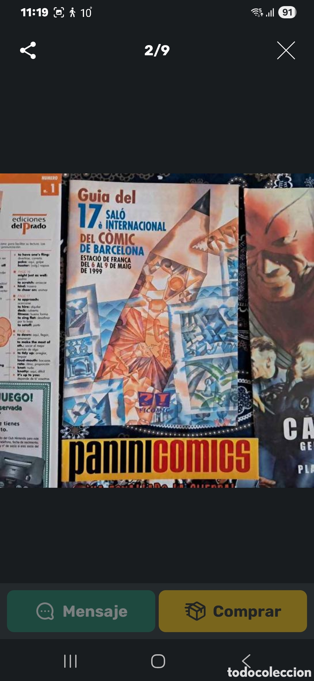 Tebeos: 7 CAT&Aacute;LOGOS C&Oacute;MICS ANTIGUOS - Foto 8