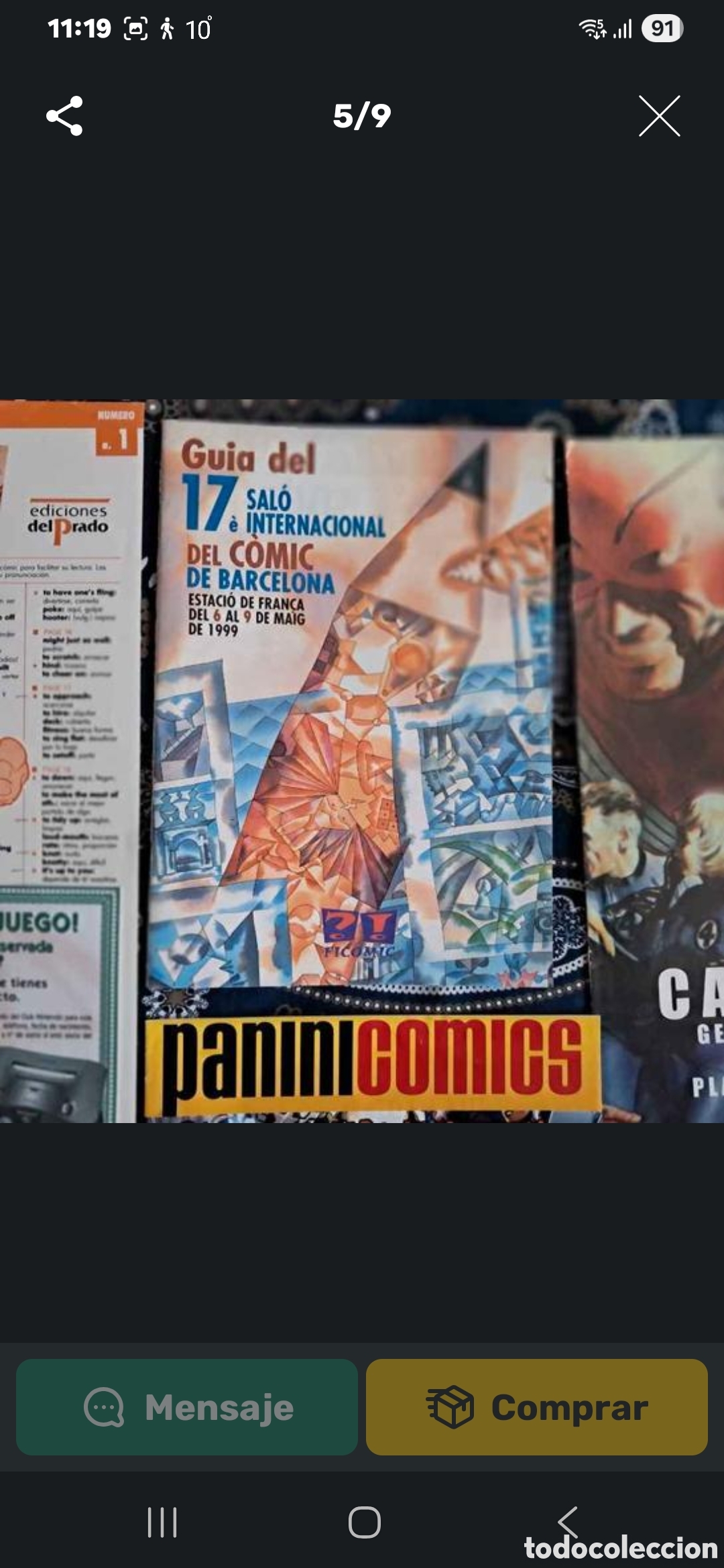 Tebeos: 7 CAT&Aacute;LOGOS C&Oacute;MICS ANTIGUOS - Foto 1
