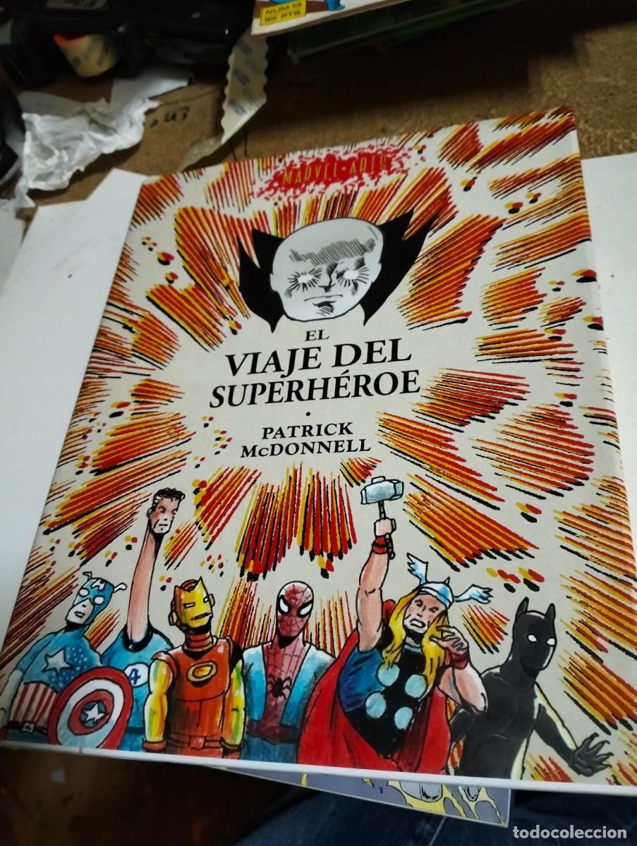 Tebeos: EL VIAJE DEL SUPERH&Eacute;ROE por PATRICK McDONNELL...... PANINI - Foto 1
