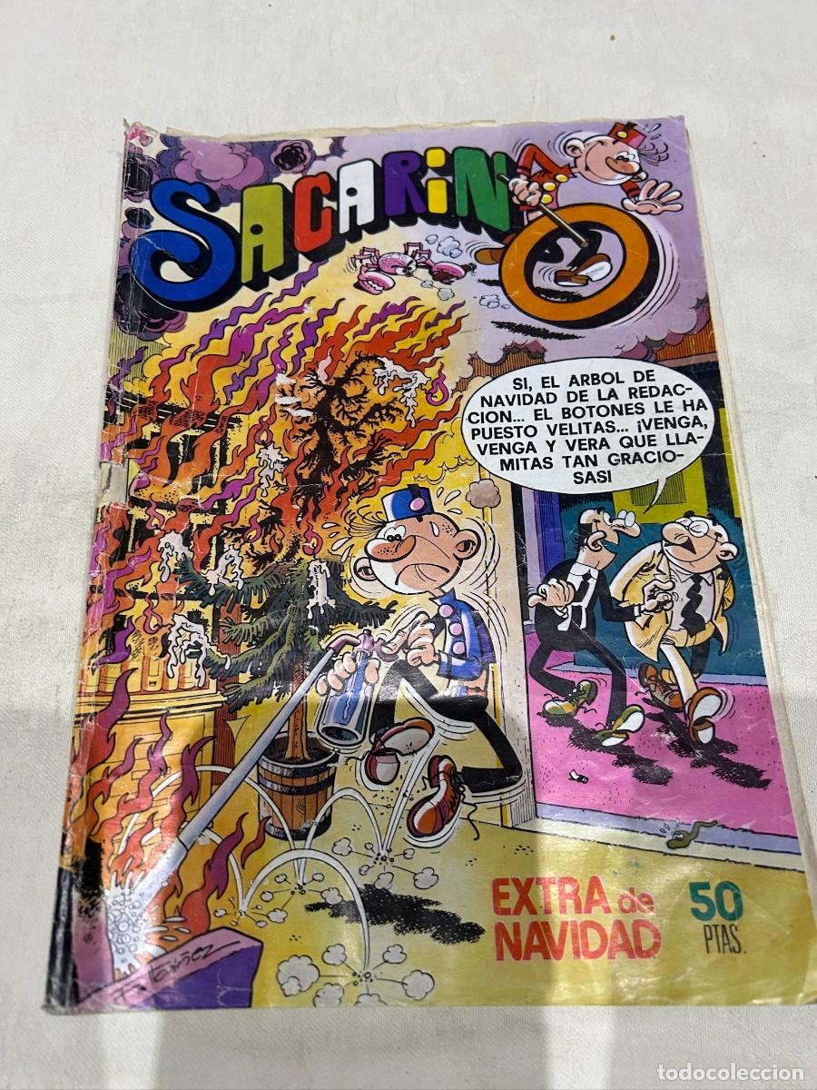 Tebeos: sacarino extra de navidad 50 pts usado - Foto 1