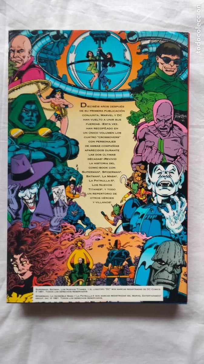 Tebeos: Cl&aacute;sicos Marvel/Dc (Grandes crossover del comic) - Forum 1993 - Foto 2