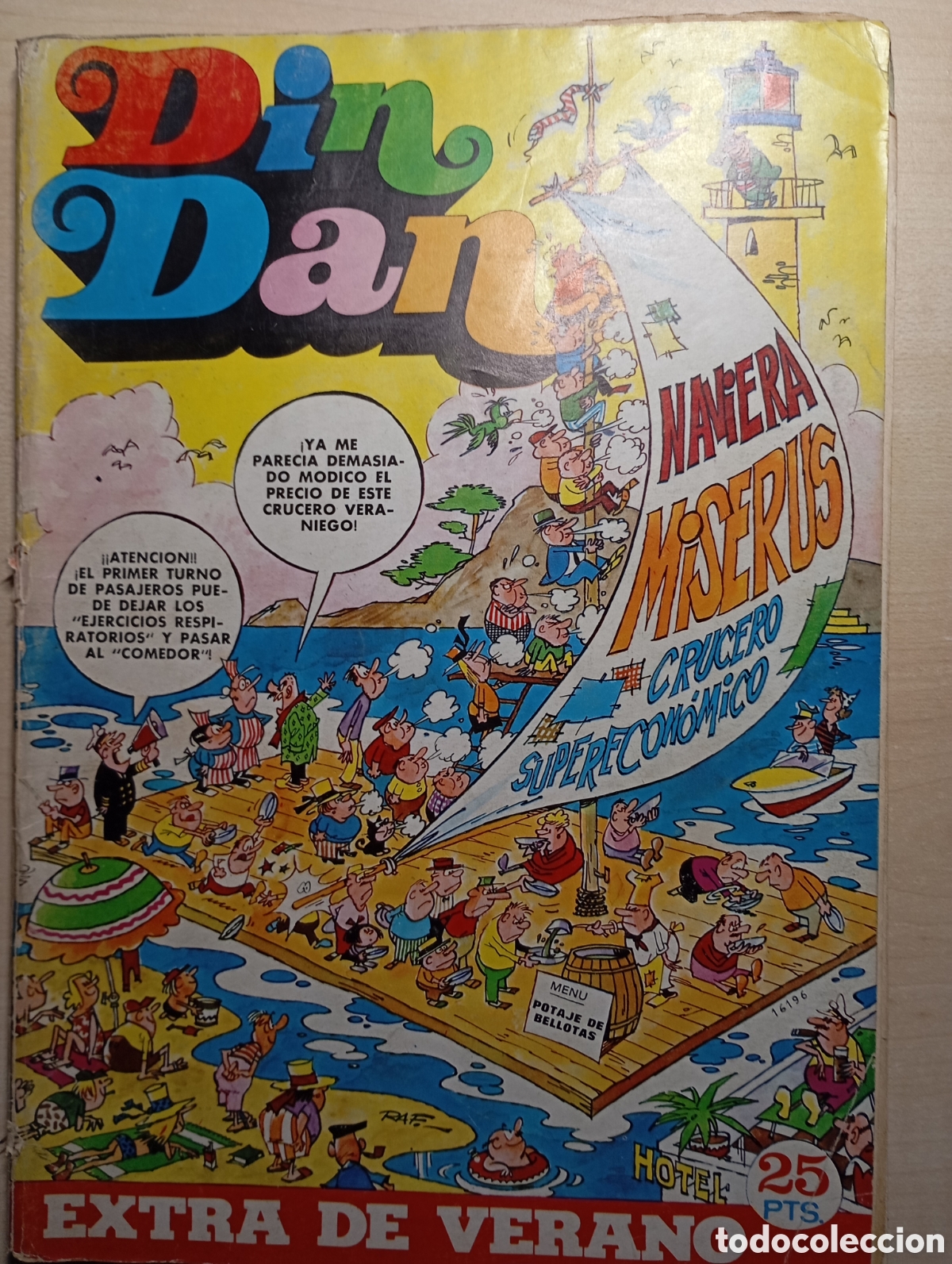 Tebeos: Din Dan extra de verano, 1973 - Foto 1