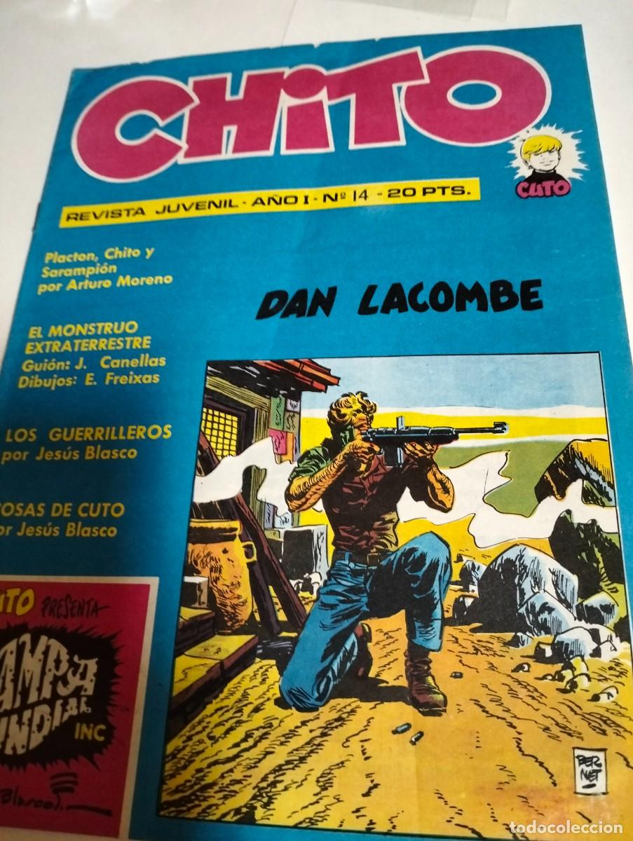 Tebeos: CHITO # 10, 11, 14. ( LOTE 3 N&Uacute;MEROS ). - Foto 2