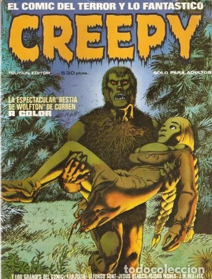 Tebeos: El c&oacute;mic del terror y lo fant&aacute;stico. Creepy, extra 5. - Foto 1