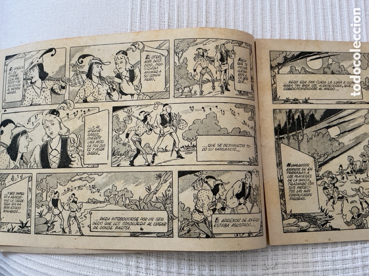 Tebeos: Cuento de Grimm Los Dos Aprendices - Foto 3