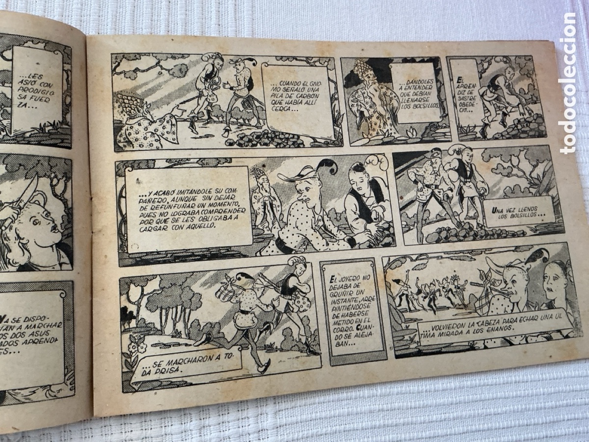 Tebeos: Cuento de Grimm Los Dos Aprendices - Foto 4
