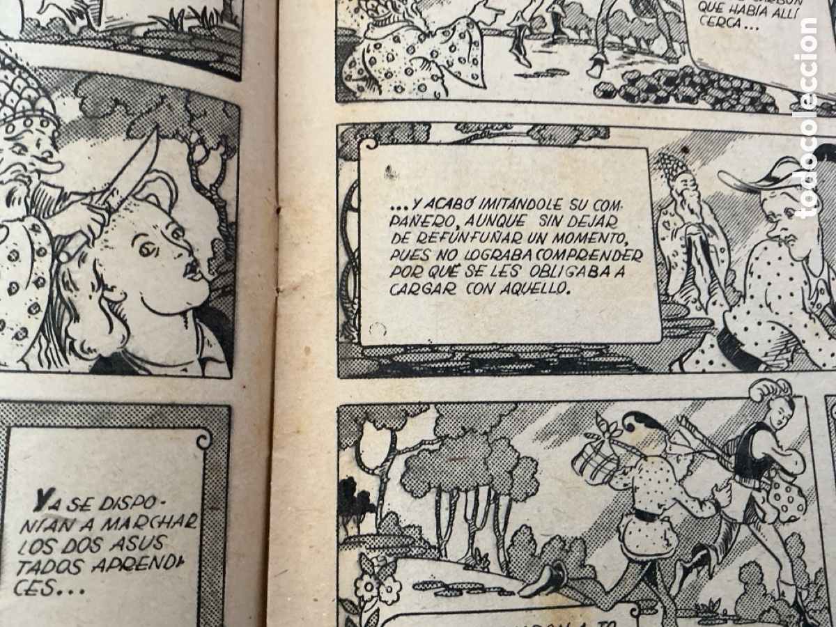 Tebeos: Cuento de Grimm Los Dos Aprendices - Foto 5