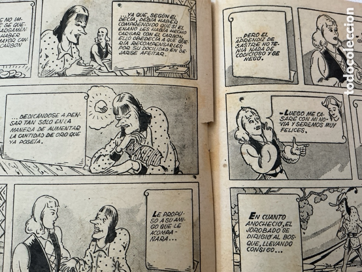 Tebeos: Cuento de Grimm Los Dos Aprendices - Foto 6