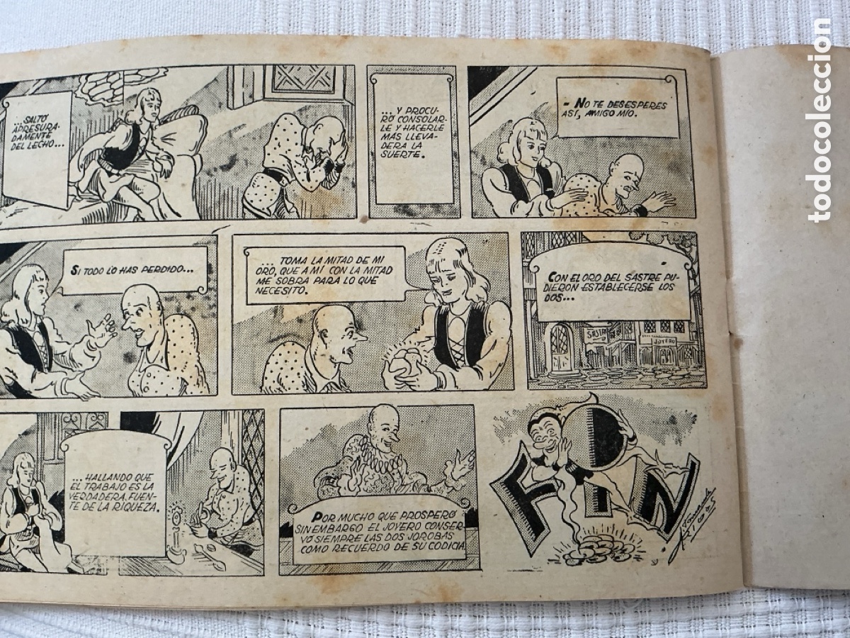 Tebeos: Cuento de Grimm Los Dos Aprendices - Foto 8