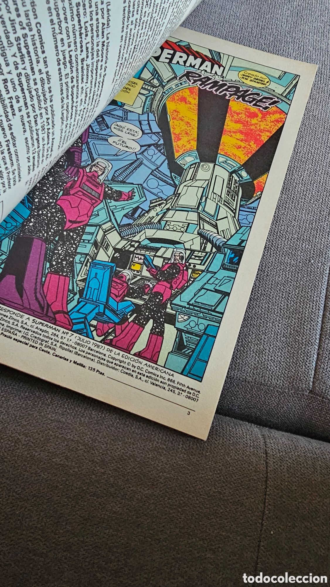 Tebeos: C&oacute;mic vintage Superman impecable - Foto 5