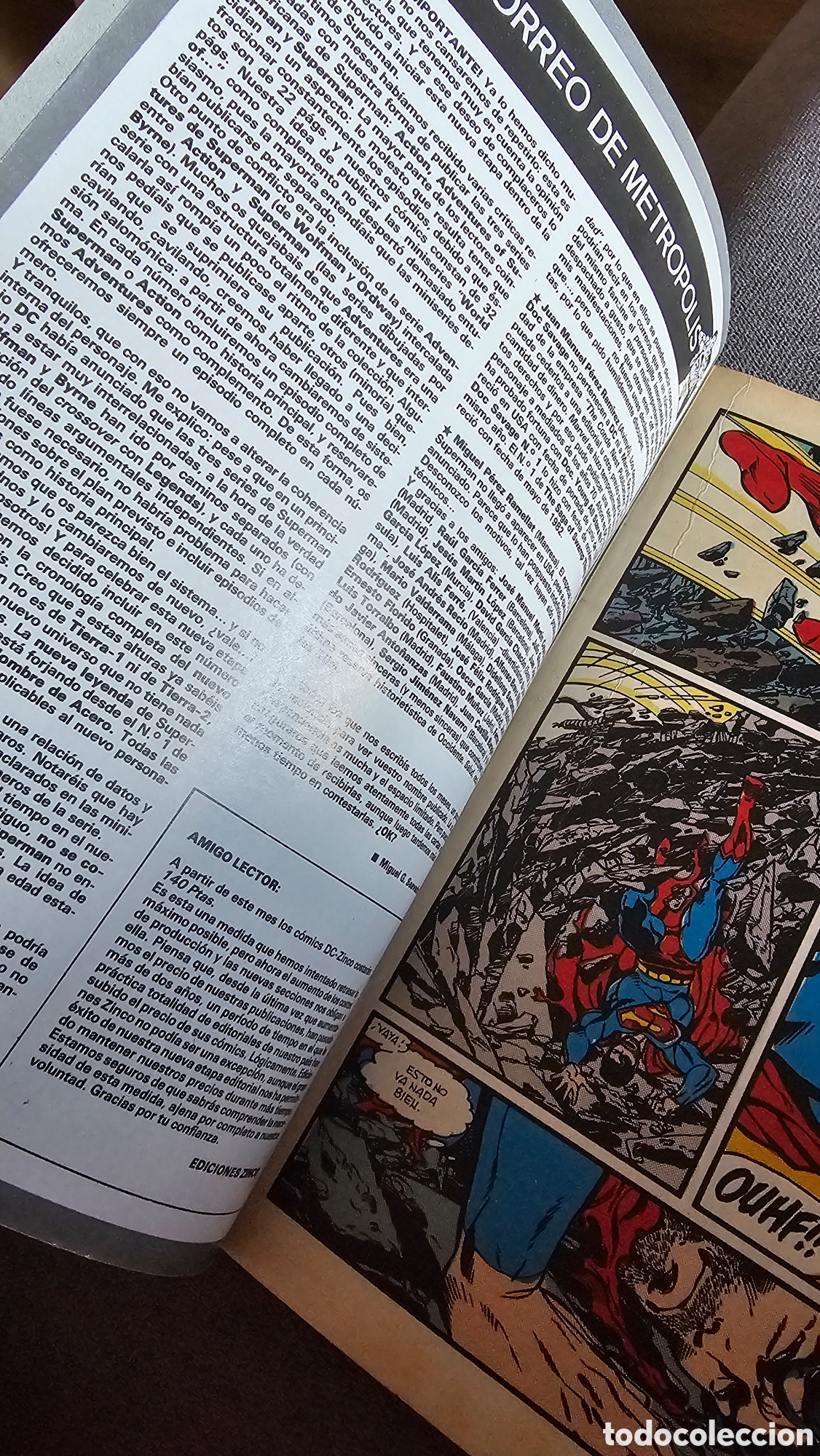 Tebeos: C&oacute;mic vintage Superman impecable - Foto 7