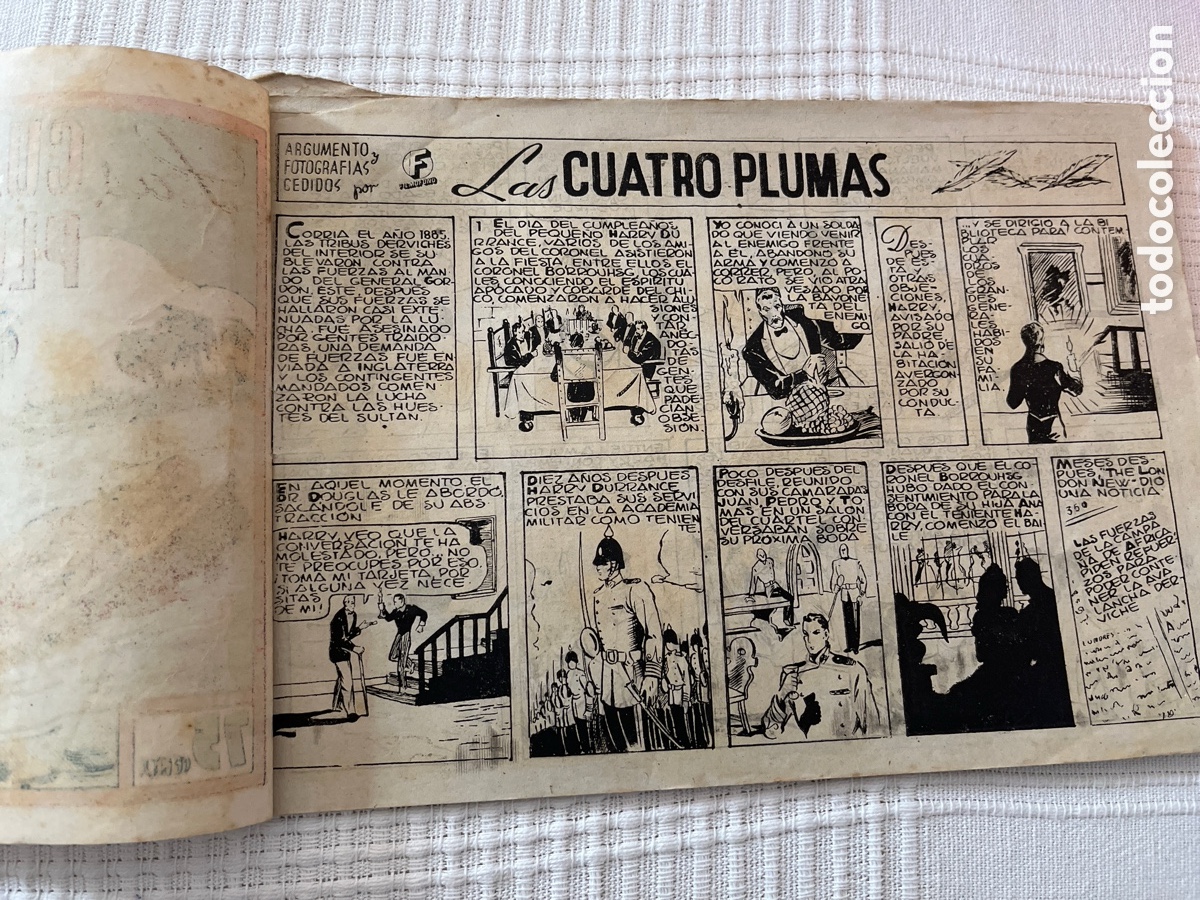 Tebeos: Tebeo Las Cuatro Plumas - Foto 2