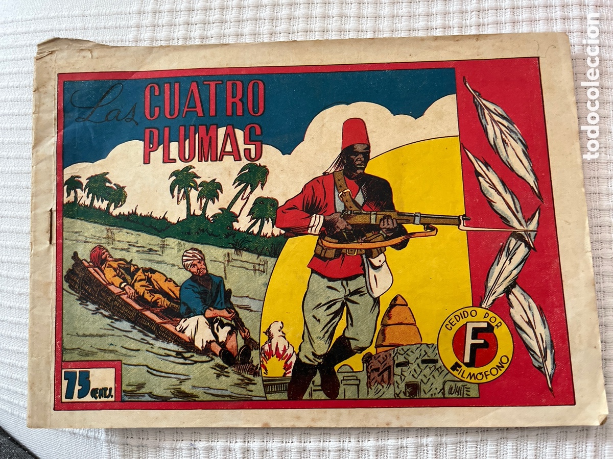 Tebeos: Tebeo Las Cuatro Plumas - Foto 1
