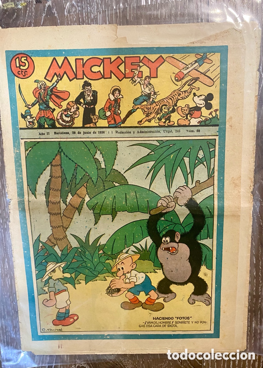 Revista Infantil Mickey A&ntilde;o 2 num.68