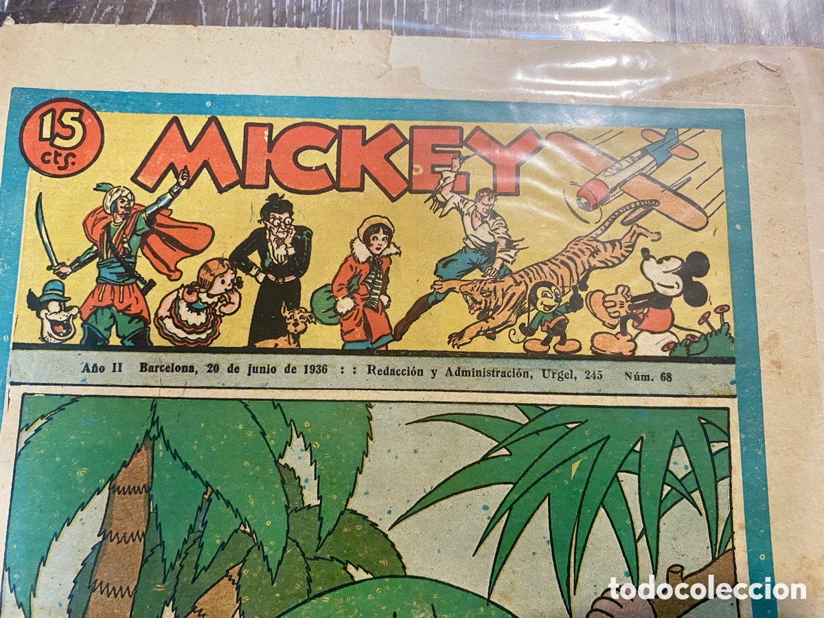 Tebeos: Revista Infantil Mickey A&ntilde;o 2 num.68 - Foto 2