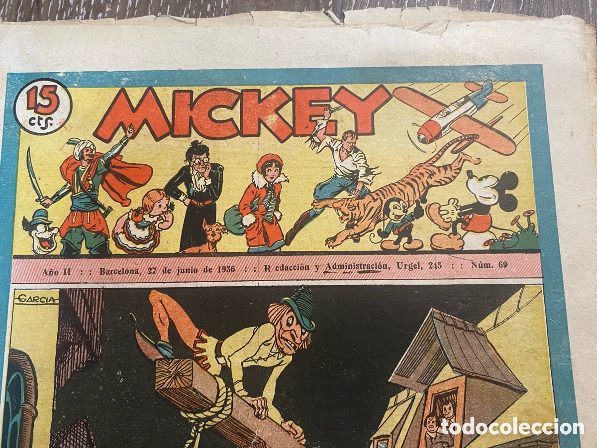Tebeos: Revista Infantil Mickey A&ntilde;o 2 num.69 - Foto 2