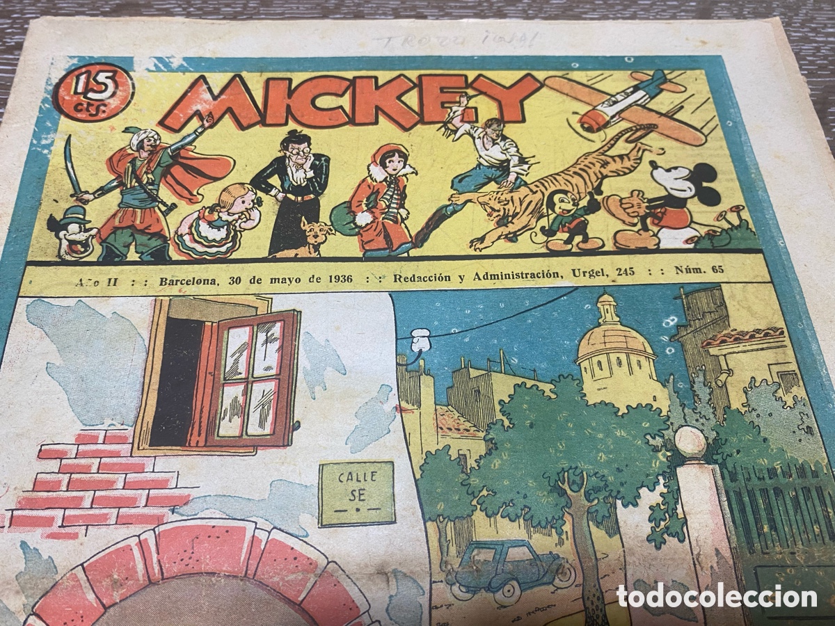 Tebeos: Revista Infantil Mickey A&ntilde;o 2 num.65 - Foto 2