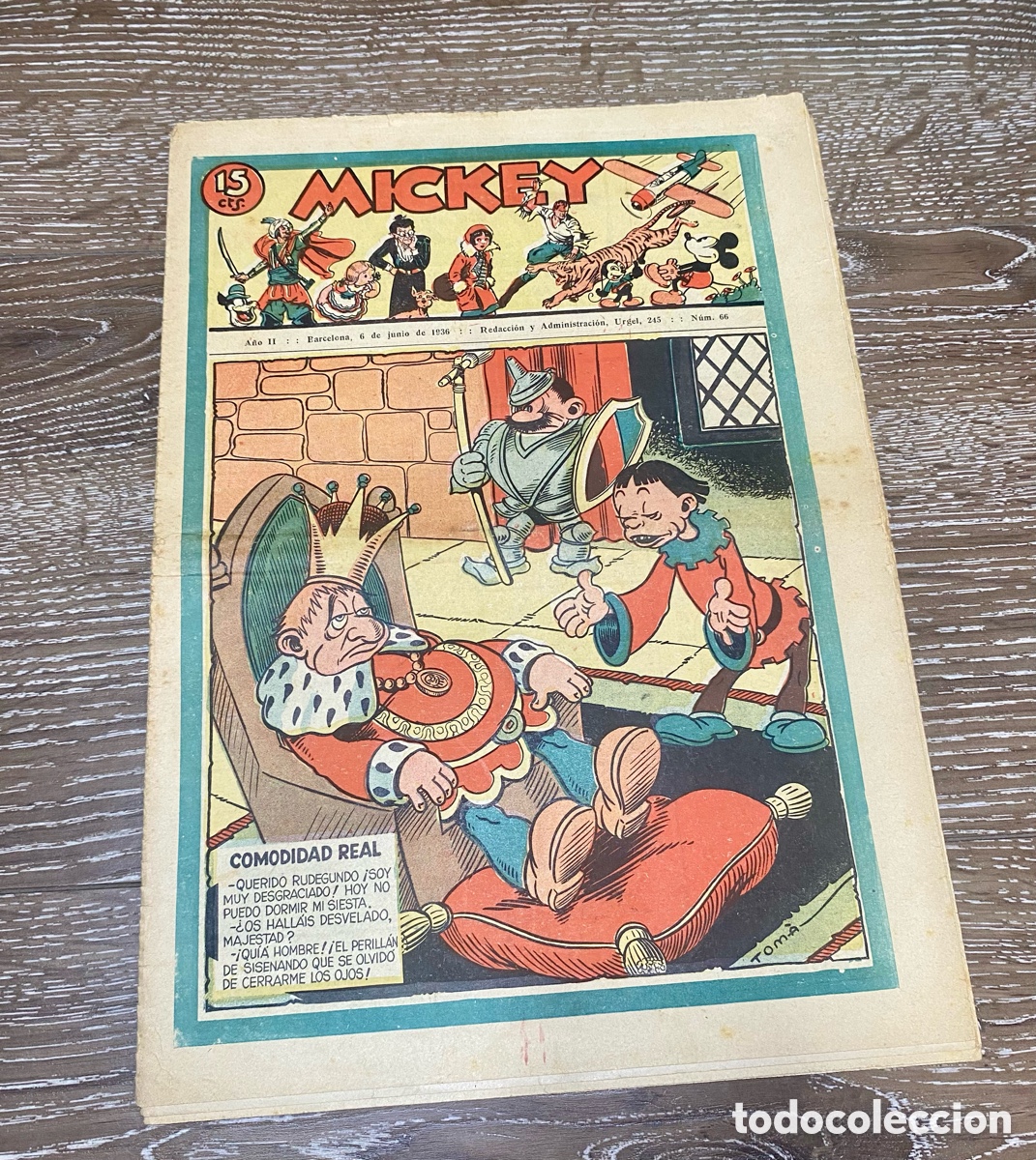 Comics: Revista Infantil Mickey A&ntilde;o 2 num.66