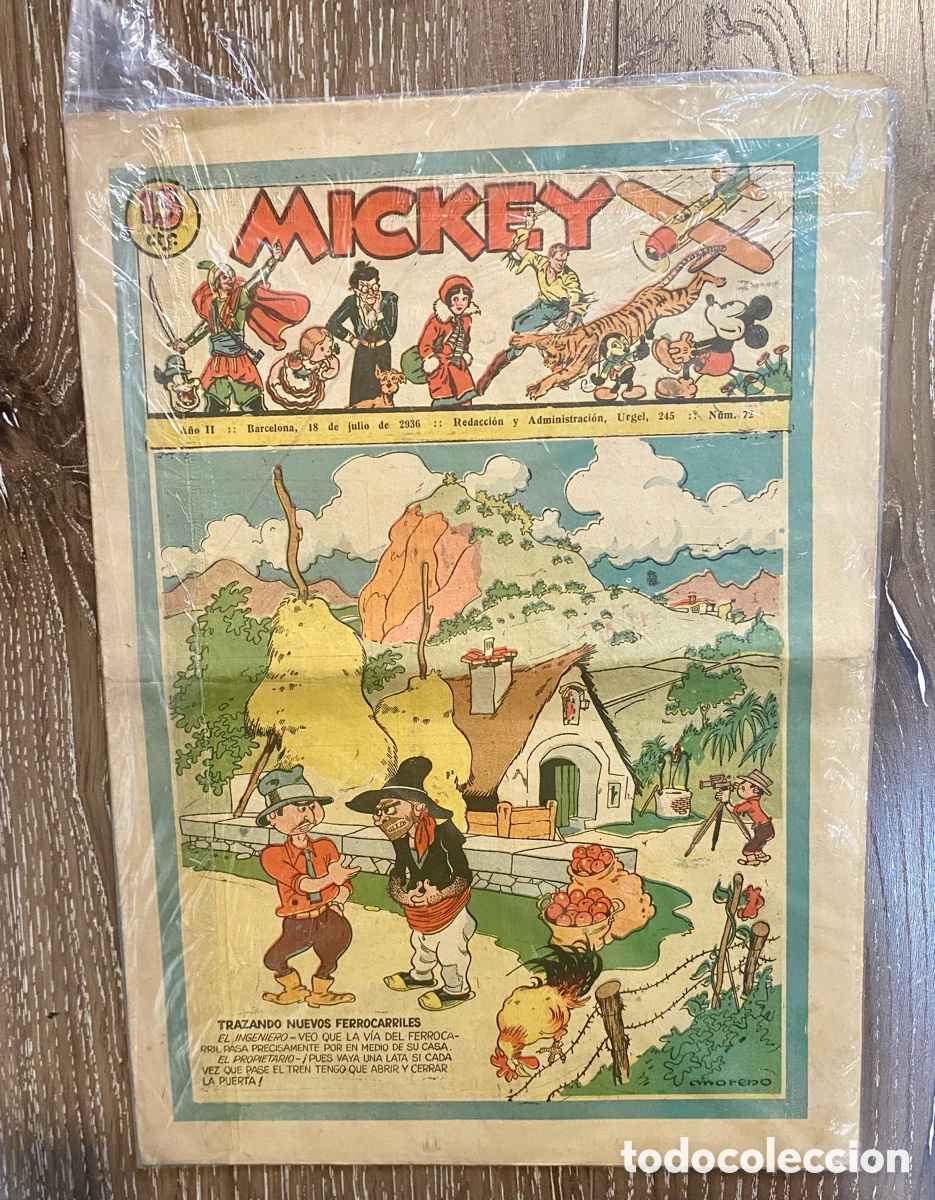 Comics: Revista Infantil Mickey A&ntilde;o 2 num.72