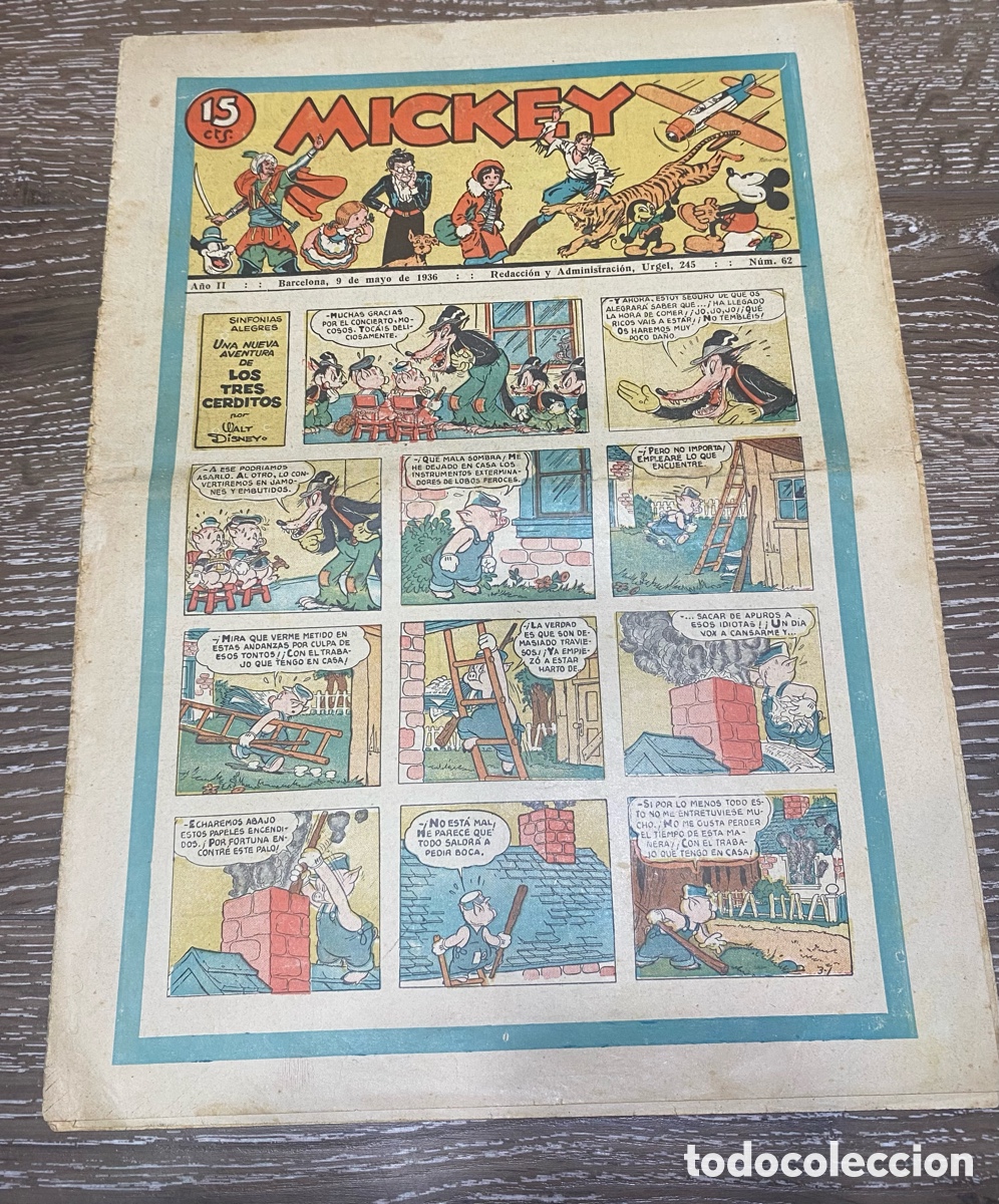 Comics: Revista Infantil Mickey A&ntilde;o 2 num.62