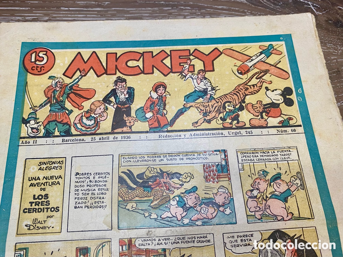Tebeos: Revista Infantil Mickey A&ntilde;o 2 num.60 - Foto 2