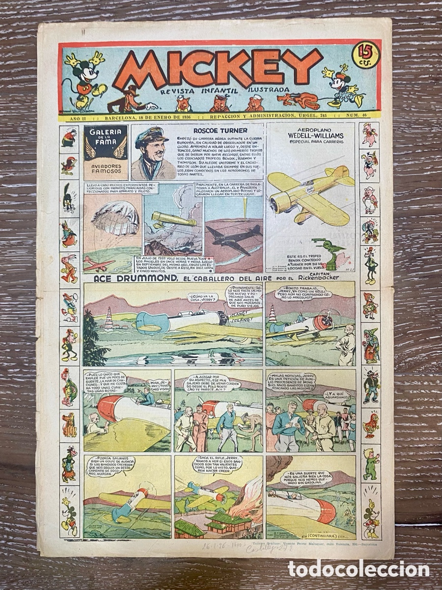 Tebeos: Revista Infantil Mickey A&ntilde;o 2 num.46 - Foto 3