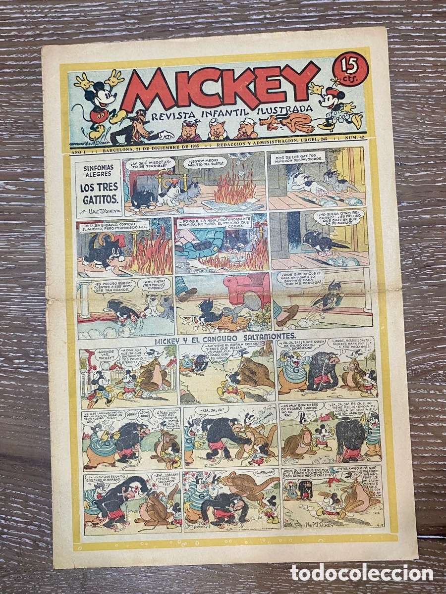 Comics: Revista Infantil Mickey A&ntilde;o 1 num.42