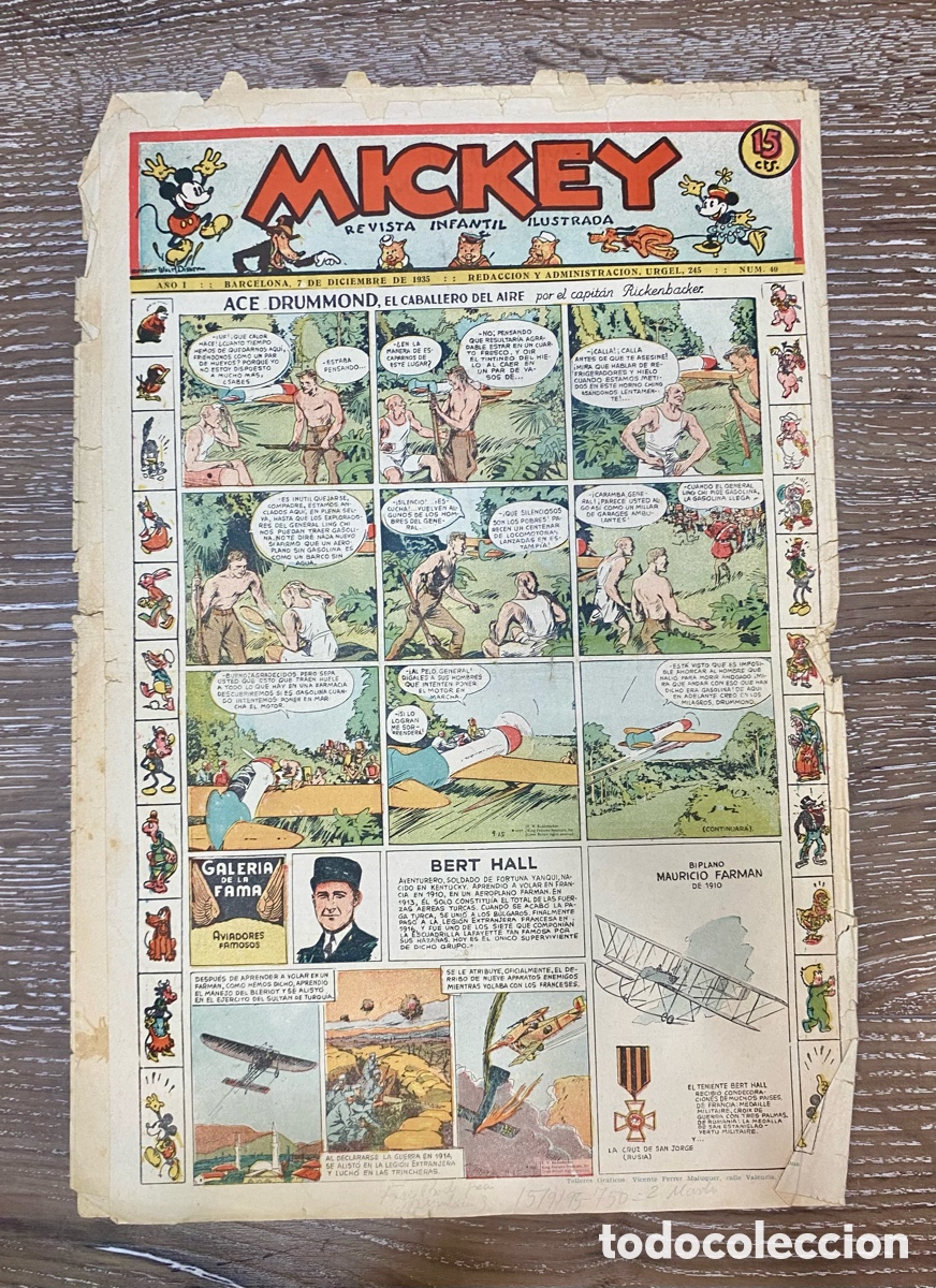 Tebeos: Revista Infantil Mickey A&ntilde;o 1 num.40 - Foto 3