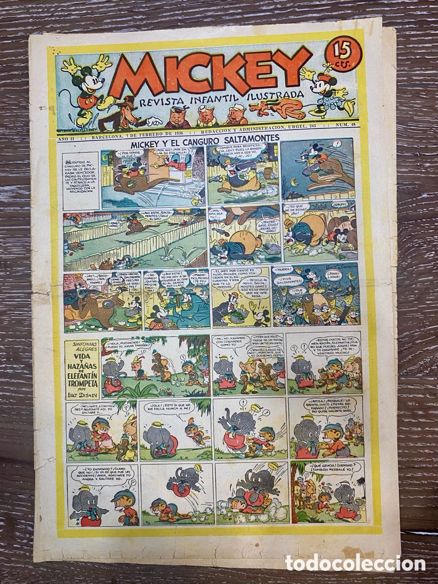 Comics: Revista Infantil Mickey A&ntilde;o 2 num.48