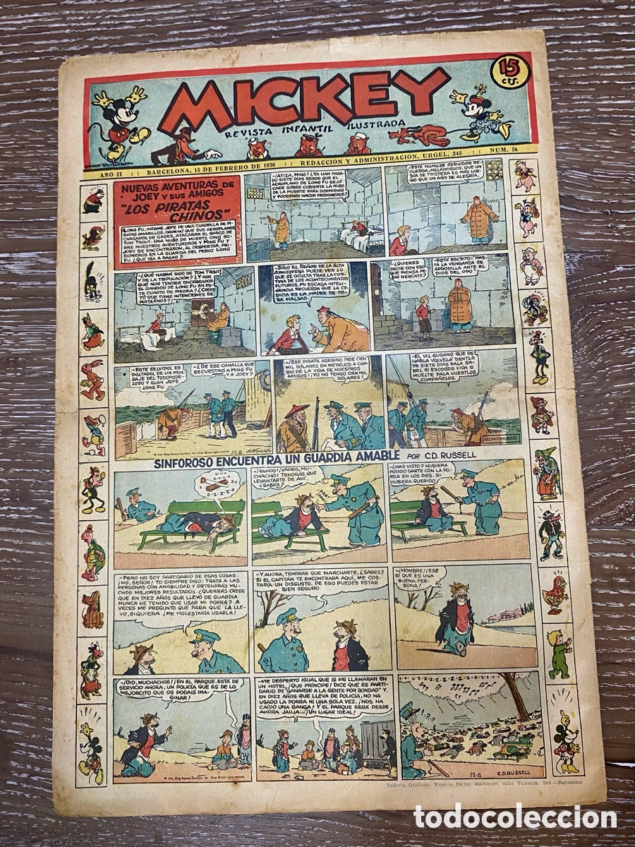 Tebeos: Revista Infantil Mickey A&ntilde;o 2 num.50 - Foto 3