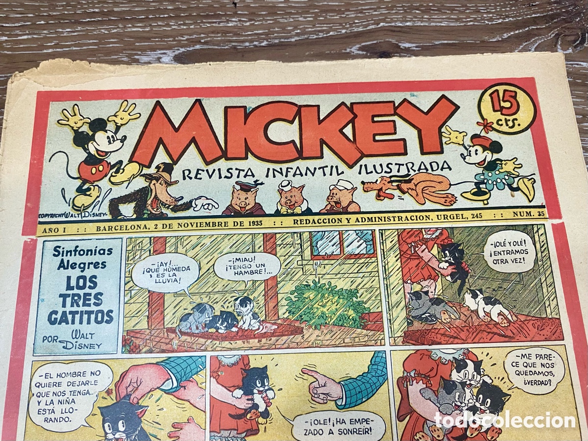 Tebeos: Revista Infantil Mickey A&ntilde;o 1 num.35 - Foto 2