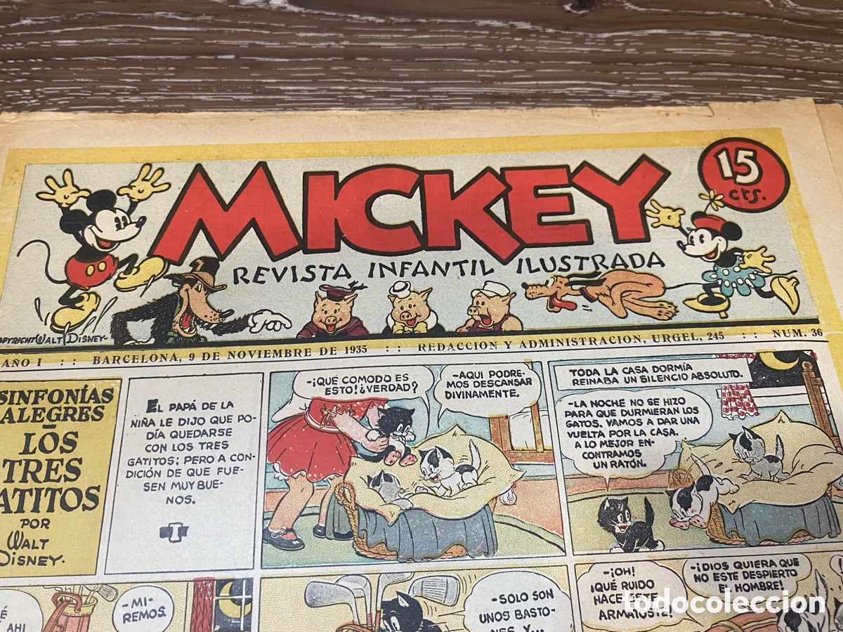 Tebeos: Revista Infantil Mickey A&ntilde;o 1 num.36 - Foto 2